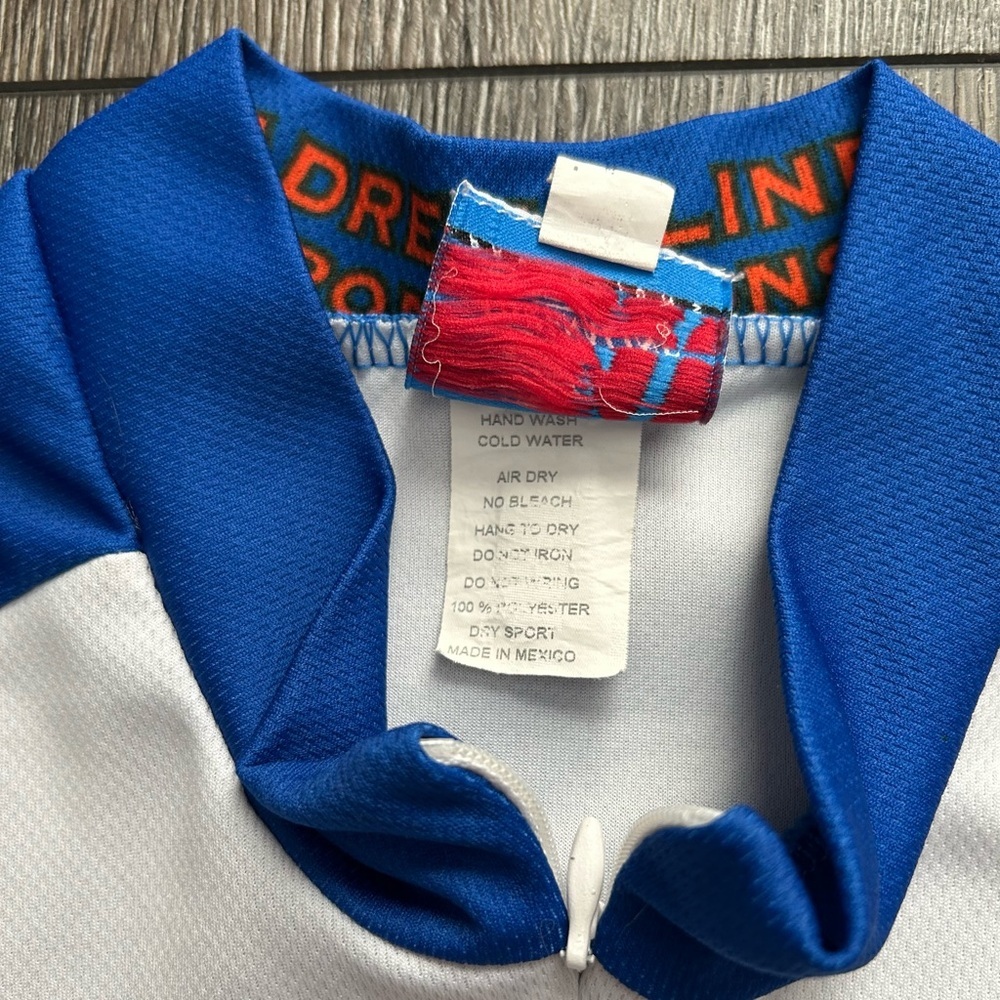 Florida Gators Cycling Jersey XL NCAA Adrenaline Promotions Full Zip Blue Orange - Picture 7 of 16